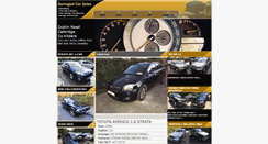 Desktop Screenshot of damagedcarsales.com